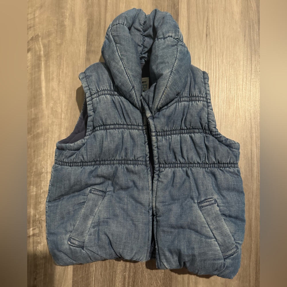 Old Navy Baby jean vest